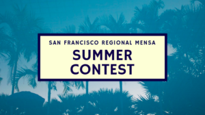 Summer Contest Header with Palm Trees